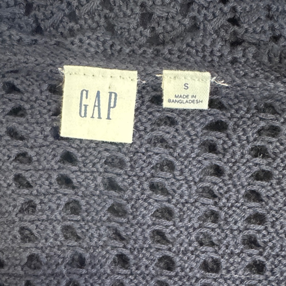 GAP Navy Crochet Summer Dress – Size Small - Picture 2 of 10